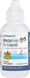 MetaKids D3 de Metagenics, gouttes pour enfant, soutien des os et du système immunitaire possible.