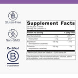 Metagenics Mg/K Aspartate — flacon prêt à l'usage quotidien.