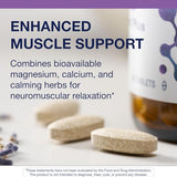 Metagenics MyoCalm Plus, Sommeil-nuit: aide à amorcer le sommeil et la tranquillité.