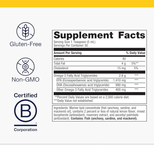 Dose quotidienne pratique Metagenics OmegaGenics EPA-DHA 2400 mg