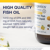 Étiquette et qualité Metagenics OmegaGenics EPA-DHA 2400 mg