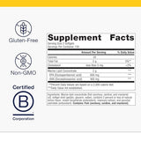Metagenics OmegaGenics EPA-DHA 500 – emballage durable, respectueux de l’environnement et sans gluten.