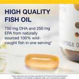 Emballage sans OGM et sans gluten de Metagenics OmegaGenics