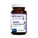 Metagenics Phosphatidylsérine – bouteille montrant le soutien cérébral.