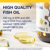 Tests de pureté et contrôle des contaminants sur Metagenics OmegaGenics Omega-3.