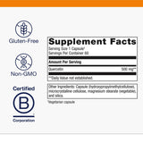 Metagenics Quercetin 500 mg - gélules: formulation vegan et sans gluten.