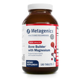 Metagenics Bone Builder, bouteille montrant le soutien osseux potentiel via les minéraux