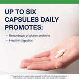 Metagenics SpectraZyme Gluten Digest – capsules: format pratique pour prise lors des repas.
