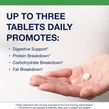 Metagenics SpectraZyme — tablettes, forme pratique pour la digestion.