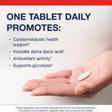 Metagenics Tablettes-60 Acide Alpha-Lipoïque: dosage pratique pour énergie et métabolisme.