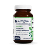 Metagenics UltraFlora Balance: bouteille de capsules, soutien quotidien du microbiote.