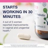 Metagenics UltraFlora Women’s – étiquette probiotiques : ingrédients et bénéfices expliqués.