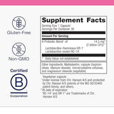 Metagenics UltraFlora Women’s – label ingrédients : composition et modes d’utilisation.