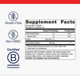 Ingrédients à base de peptides de poisson bonito, formulation naturelle et riche en protéines.