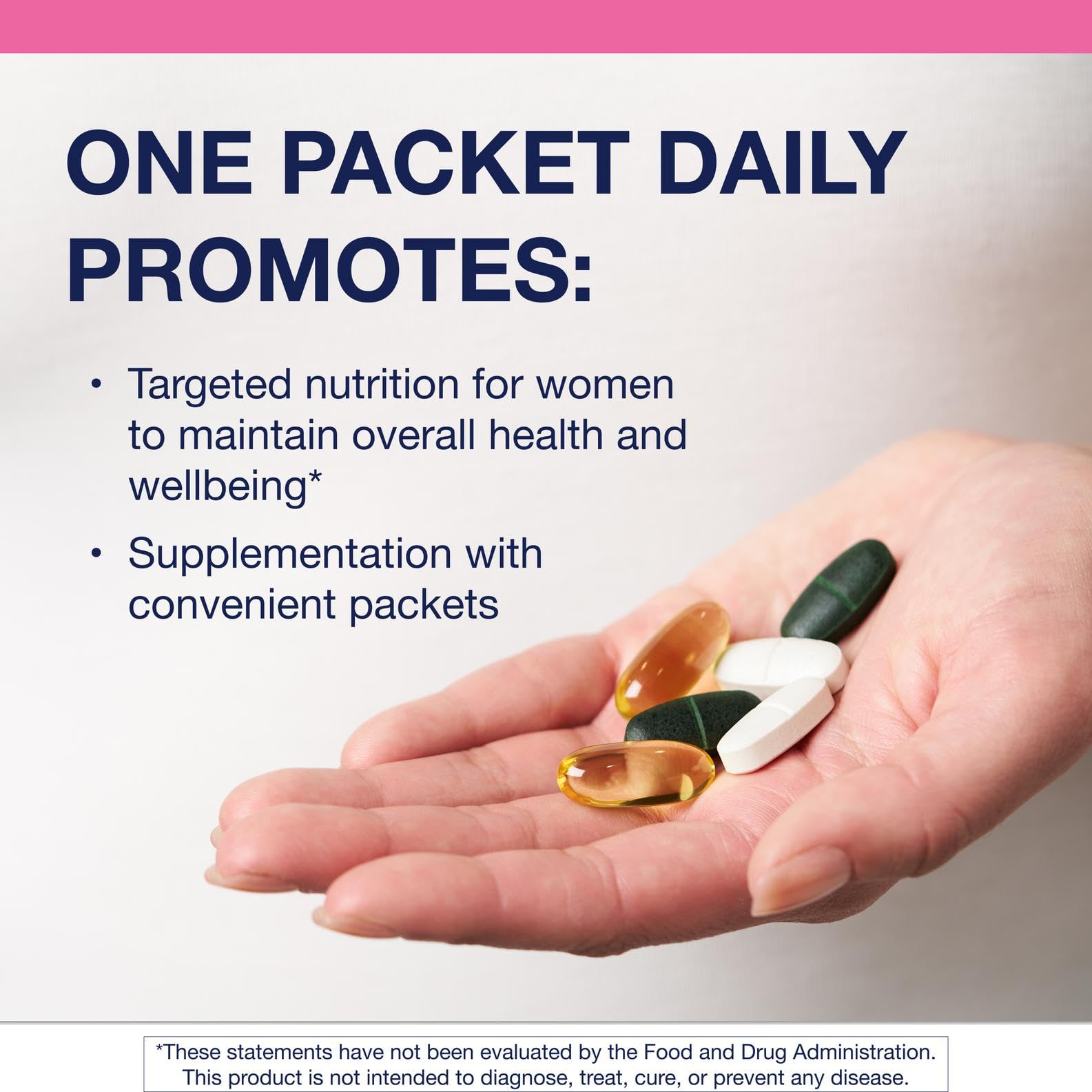 Metagenics Wellness Essentials Femmes – composition multivitamines adaptée aux besoins féminins.