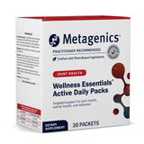 Metagenics Wellness Essentials emballage montrant le pack quotidien pratique pour mode de vie actif