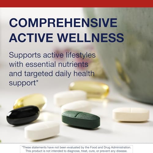 Metagenics Wellness Essentials étiquette claire avec les nutriments clés