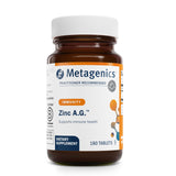 Metagenics Zinc A.G. bouteille: soutien potentiel du système immunitaire et énergie.