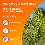 Metamucil : portions portables pour déplacements.