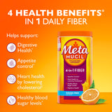 Metamucil doses cuillère 114: mesure précise de fibre par portion.