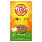 Metamucil Galettes Fibre Pomme Croquante, collation pratique et riche en fibres à emporter.
