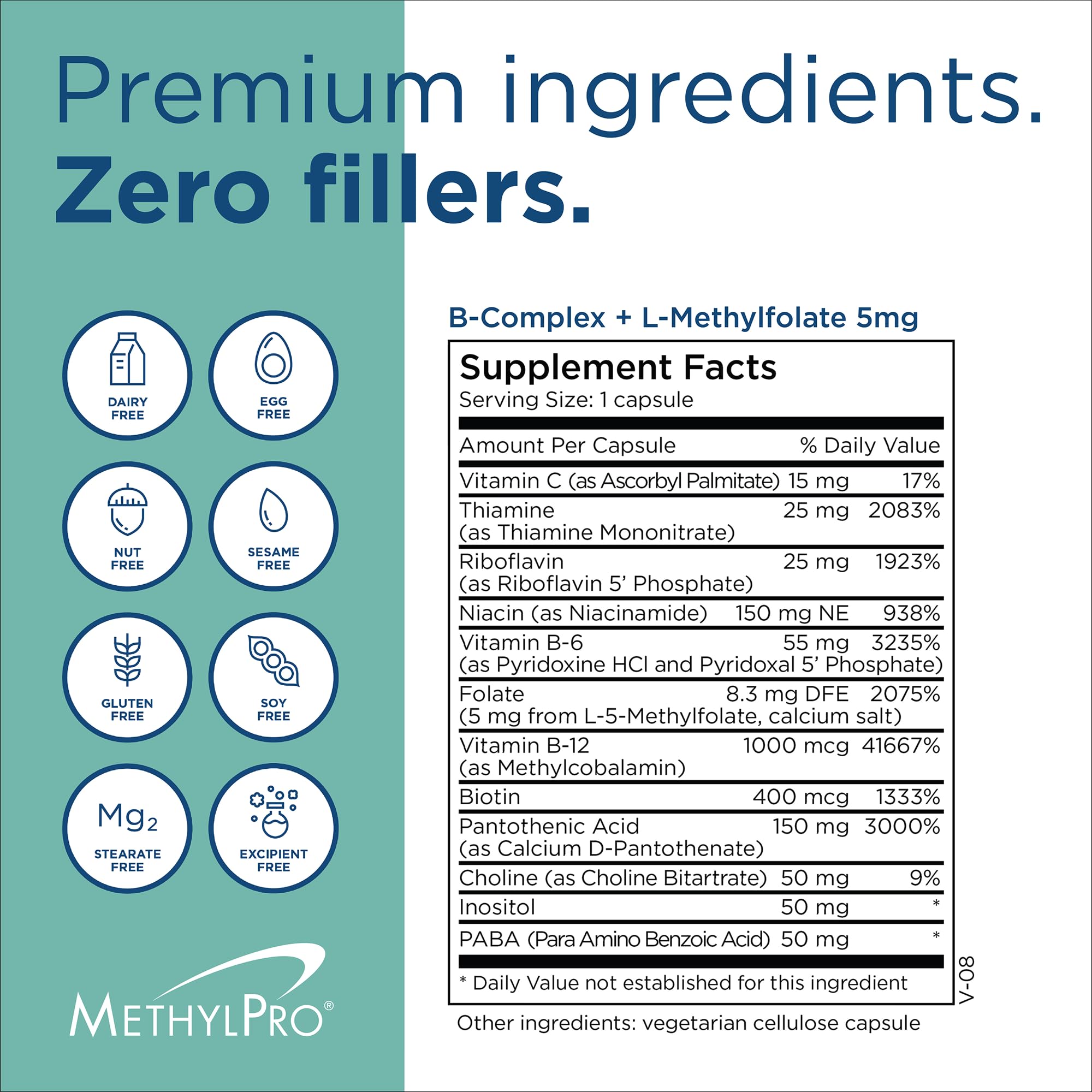 MethylPro B Complex: dosettes quotidiennes favorisant l’énergie et le bien-être