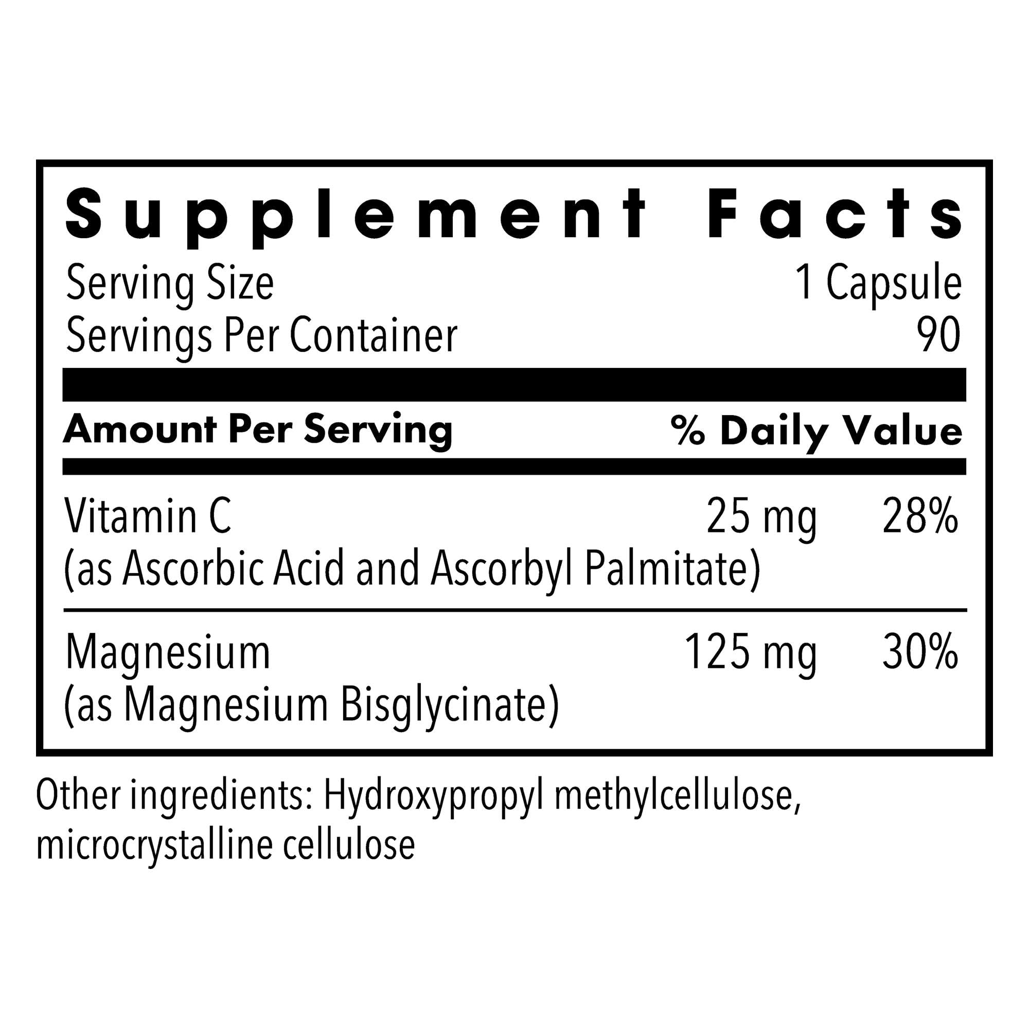 MethylPro capsules Magnésium Bisglycinate – gélules faciles à avaler pour le quotidien.