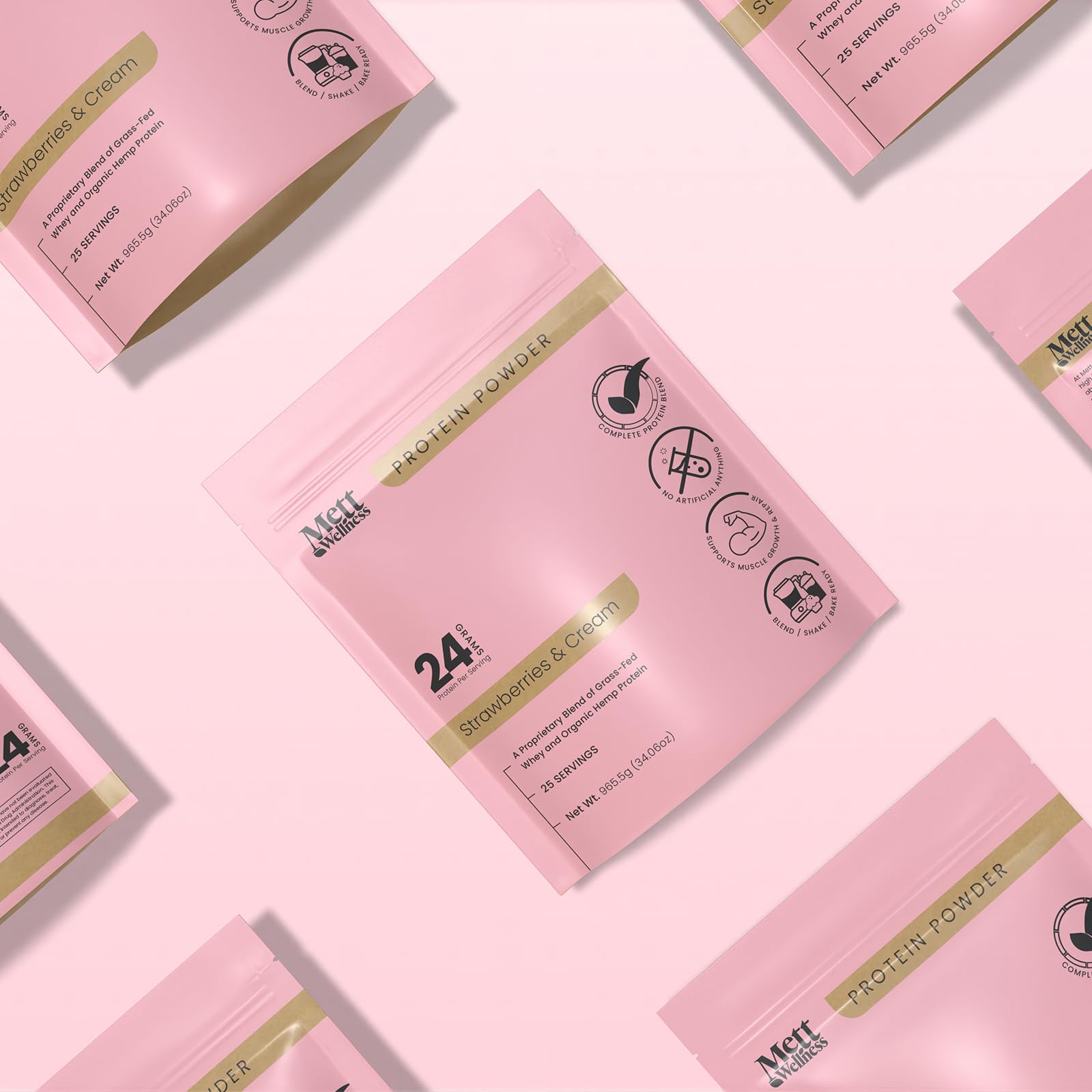 Mett Wellness collagène bovin protéine, texture douce et intégration facile dans le quotidien.