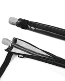 Meunmro couvre-tube CPAP avec extérieur cuir PU, facile à nettoyer et durable.