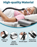 Meunmro couvre-tube CPAP intérieur velours cristal, douceur et condensation maîtrisée.