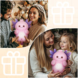 Utilisation quotidienne de la peluche Mewaii Axolotl pour détente