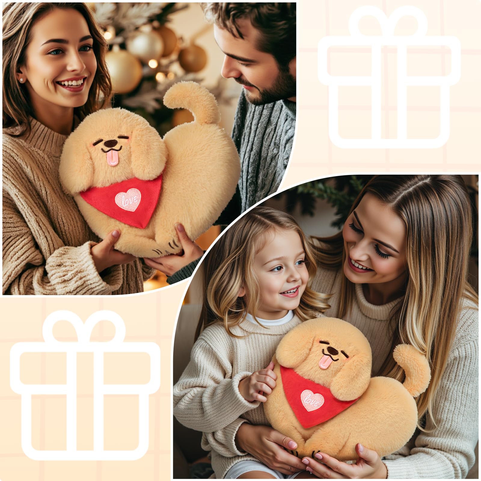 Mewaii Corgi doudou peluche douce pour câlins réconfortants