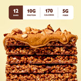 Saveur amande chocolat Mezcla avec beurre d'amande et éclats croquants.