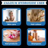 mgGanna poudre hydroxyde calcium pour gels coiffants – stabilise le pH