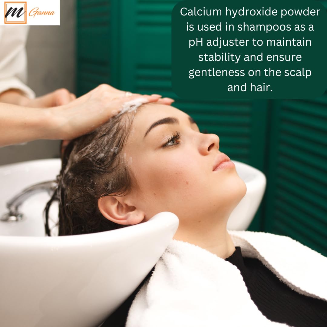 mgGanna poudre hydroxyde calcium pour bains – usage neutre et sûr