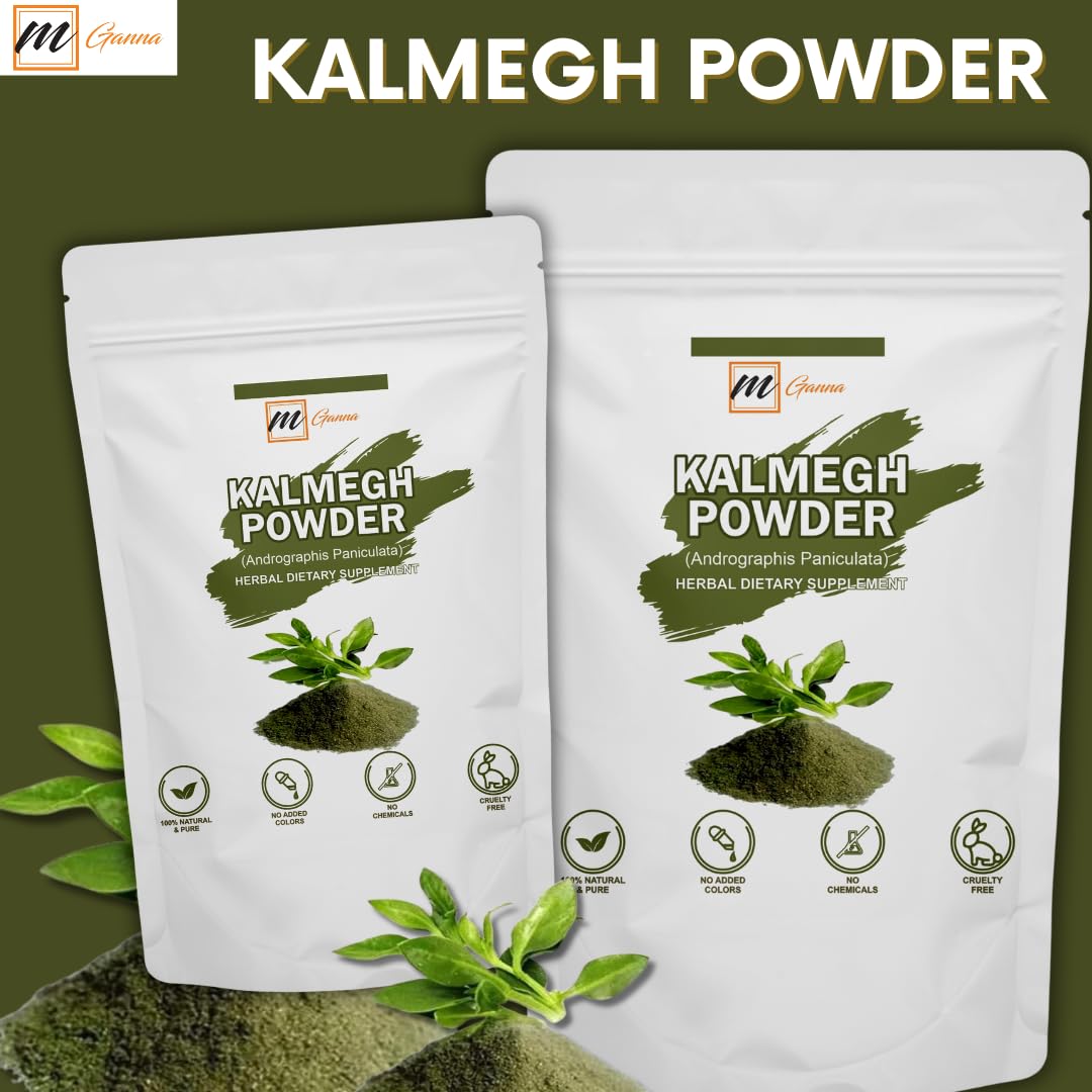 Poudre Kalmegh mGanna, emballage pratique et recyclable.