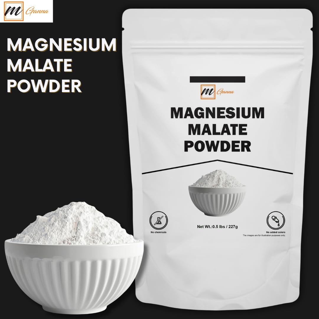mGanna Magnesium Malate: usage DIY facile et polyvalent.