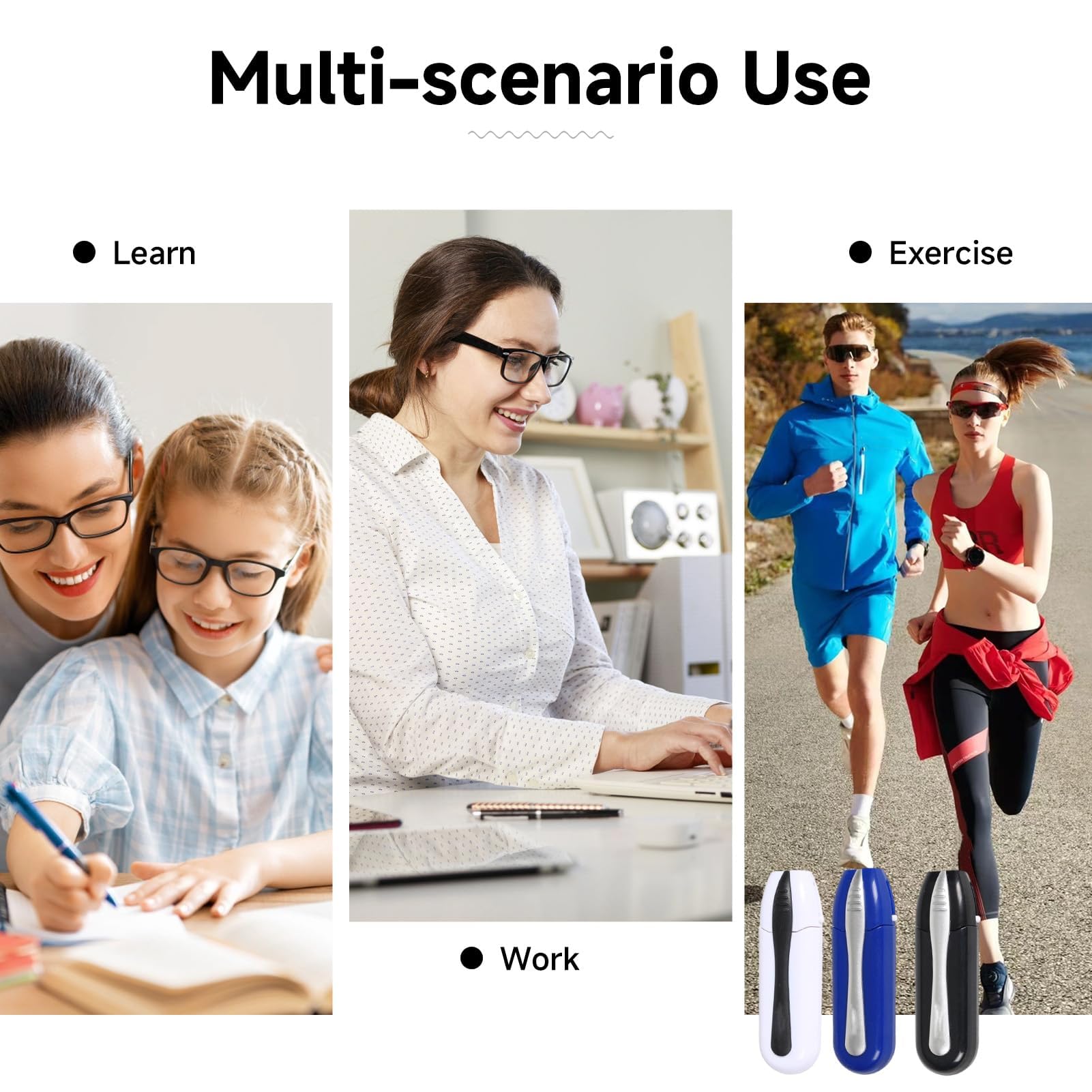 mgmooa nettoyeur lunettes brosse-retractable, dépoussiérage rapide et pratique.