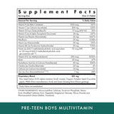 MICHAEL'S Tablettes végétariennes préadolescentes utilisées au quotidien pour l'apport nutritionnel.