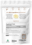 Gélules Benfotiamine 600 mg Micro Ingredients, soutien potentiel pour l'énergie quotidienne.