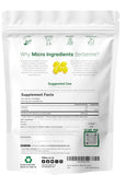 Micro Ingredients Berberine 1000mg, capsules molles, soutien potentiel à l'absorption grâce au MCT