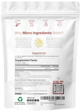 Micro Ingredients Biotine 5000mcg : dosage pratique pour routine cheveux et ongles