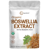 Poudre Boswellia Micro Ingredients prête à l’emploi dans l’emballage.