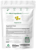 Gélules enterique Micro Ingredients bromélaïne quercétine et MCT et absorption ciblée