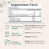 Micro Ingredients capsules molles 360 pièces faciles à avaler grace au revêtement entérique