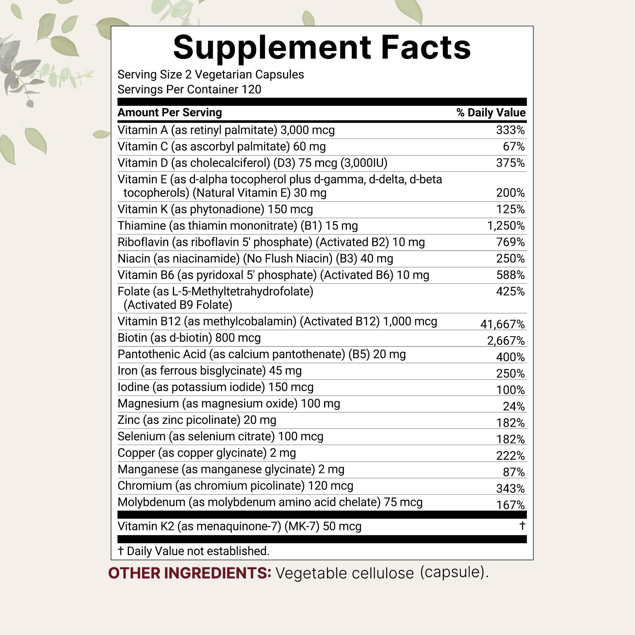 Micro Ingredients capsules végétariennes 240, pratique et efficace