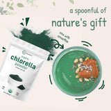 Micro Ingredients chlorelle emballage 20 oz: pratique et prêt à intégrer votre routine.