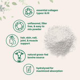 Smoothie riche en collagène bovin Micro Ingredients avec texture fluide.