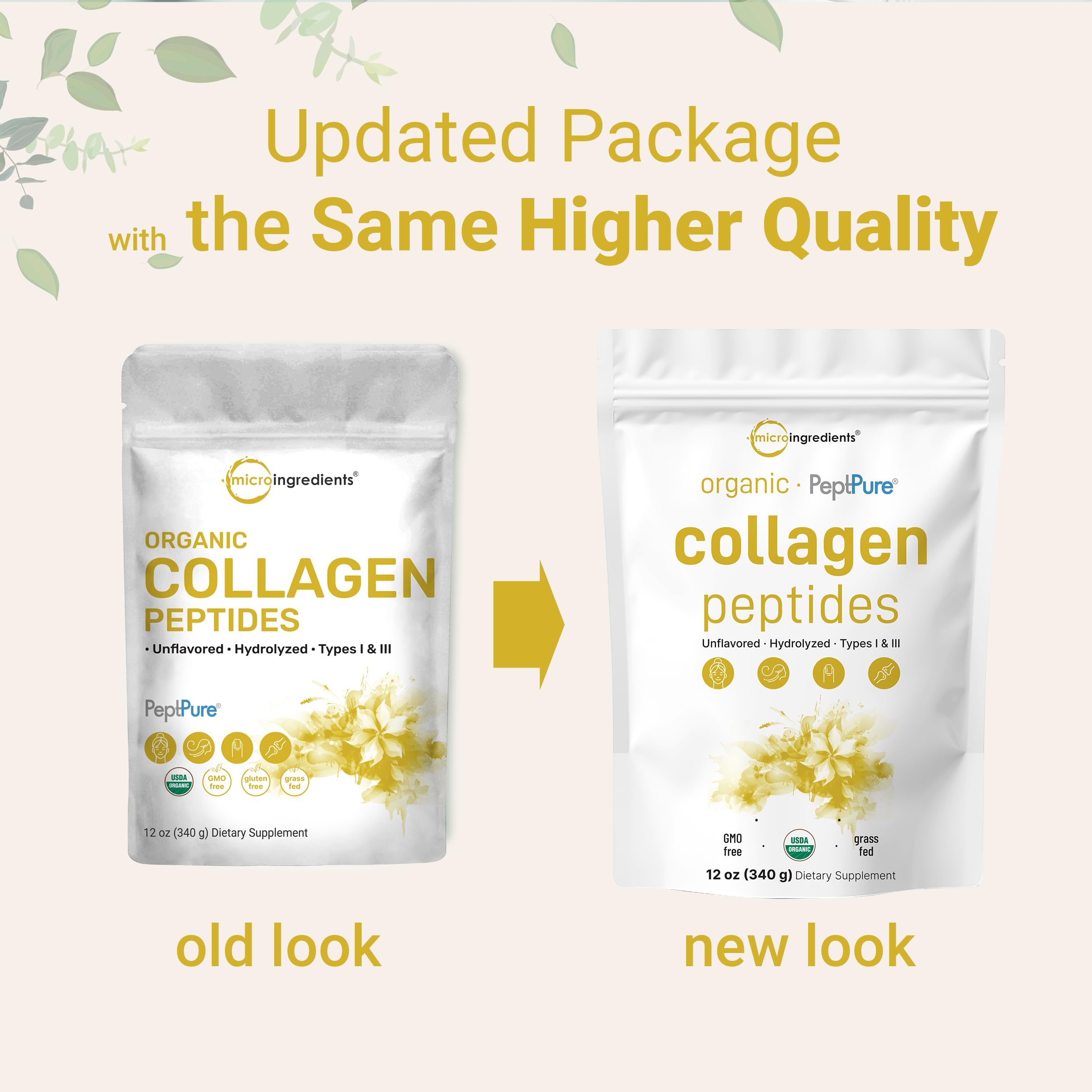 Collagene hydrolyse Micro Ingredients se melange parfaitement dans cafe ou smoothie.