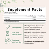 Micro Ingredients dose 3600mg L-Arginine et L-Citrulline – potentiel d'amélioration de la performance.